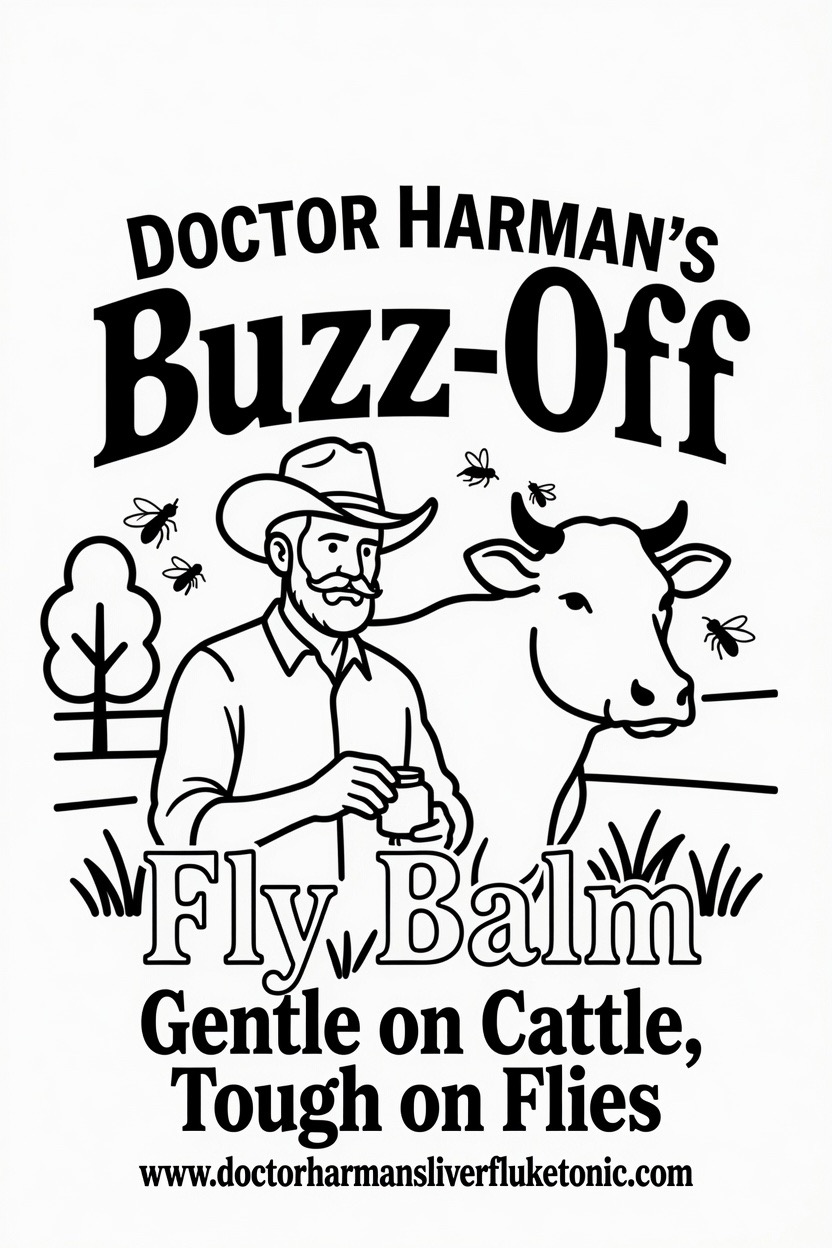 Doctor Harman's Buzz-Off Fly Balm — 1 Liter
